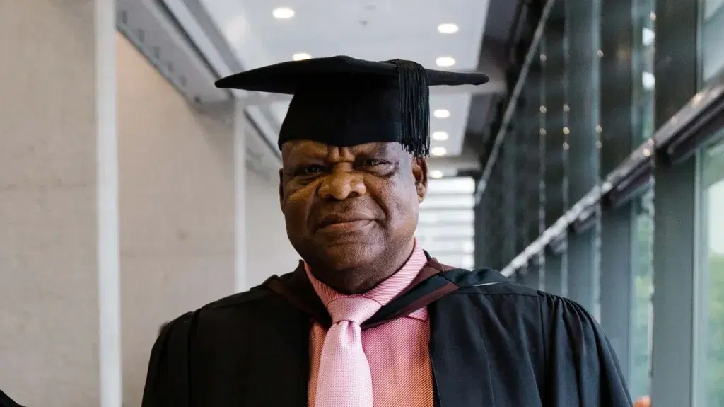 Meet 68-yrr-old Nigerian grandfather who bagged first-class degree in UK
