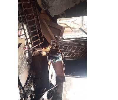 Fire renders teacher, seven children homeless in Kogi