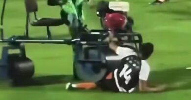 Ex-England winger Townsend run over by pitch roller in Thailand