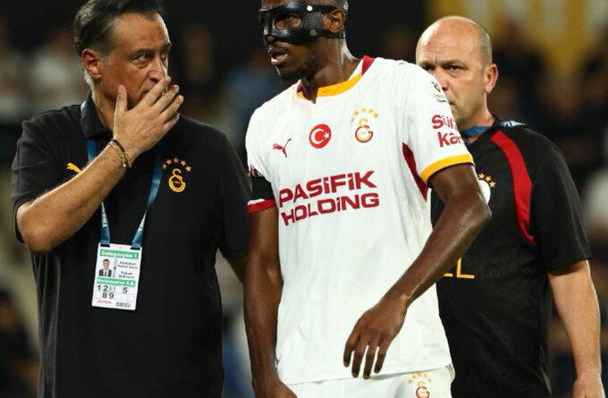 Osimhen suffers groin injury as Galatasaray confirm adductor strain
