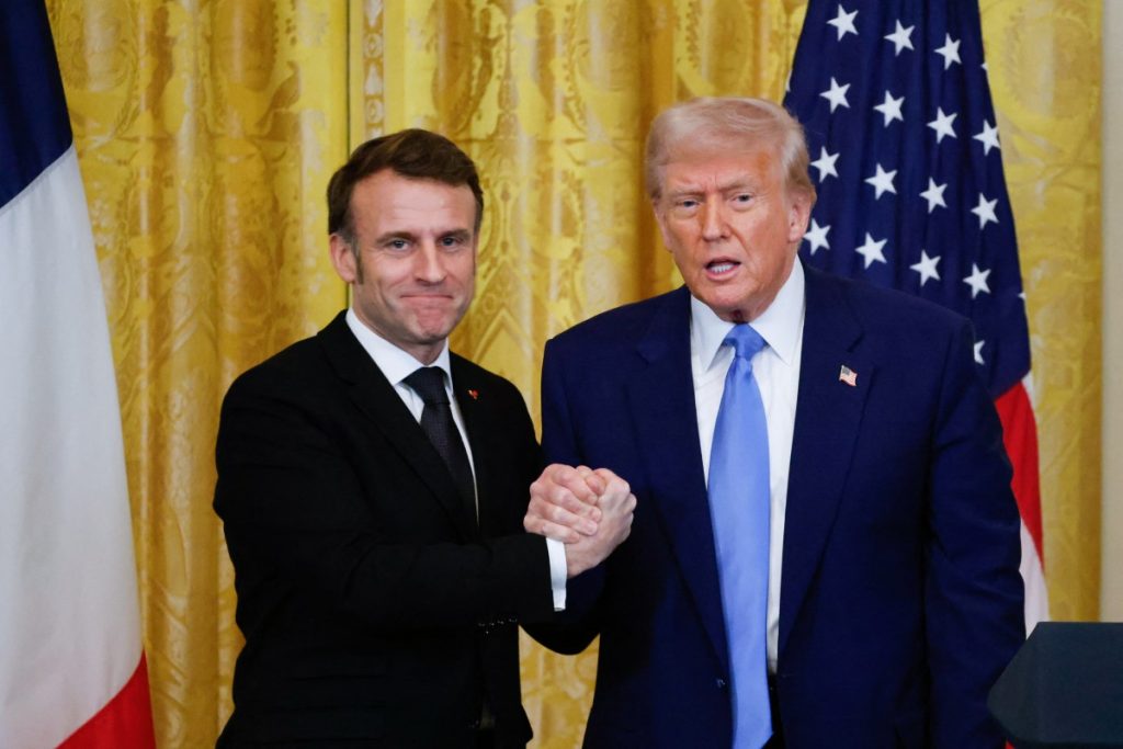 Macron takes aim at Trump for using France riots for election gain