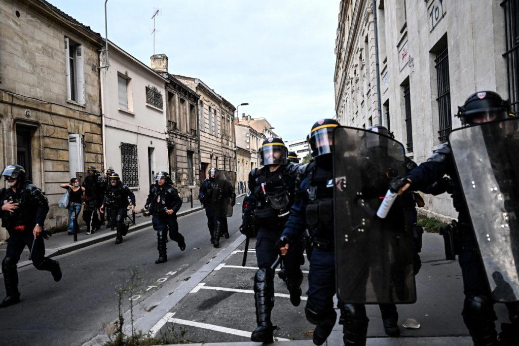 Hundreds of French high schools shut as protests persist