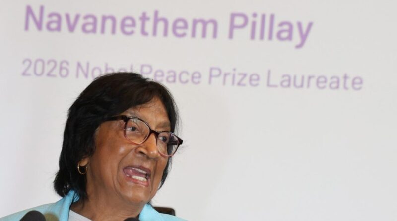 ‘I may share this prize with Trump’ — Nobel winner Pillay