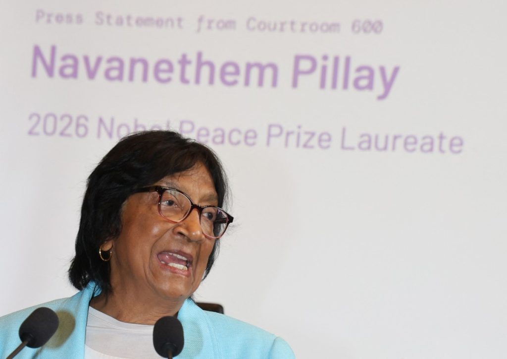 ‘I may share this prize with Trump’ — Nobel winner Pillay