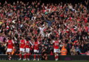 Arsenal hit back to beat Leeds and draw level with Man City