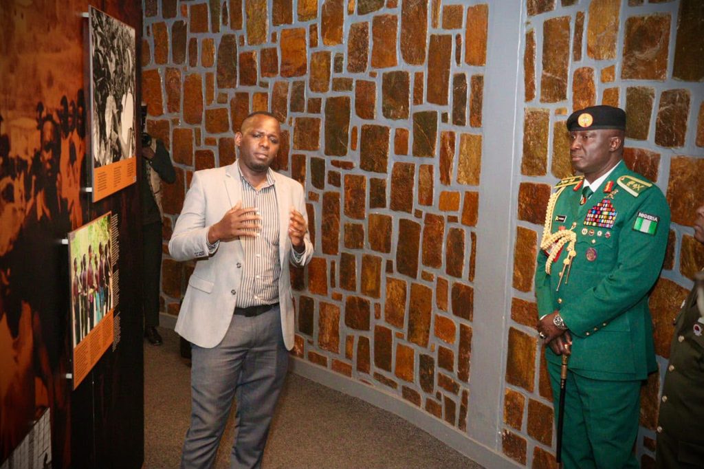 Photos: COAS visits Rwanda genocide memorial, urges national unity