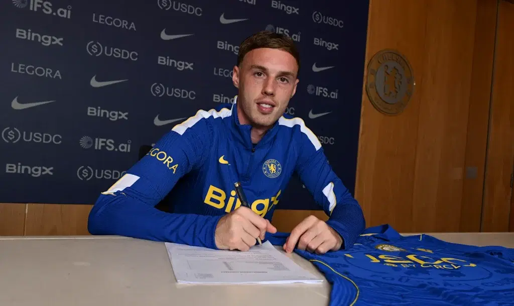 Palmer extends Chelsea contract until 2034