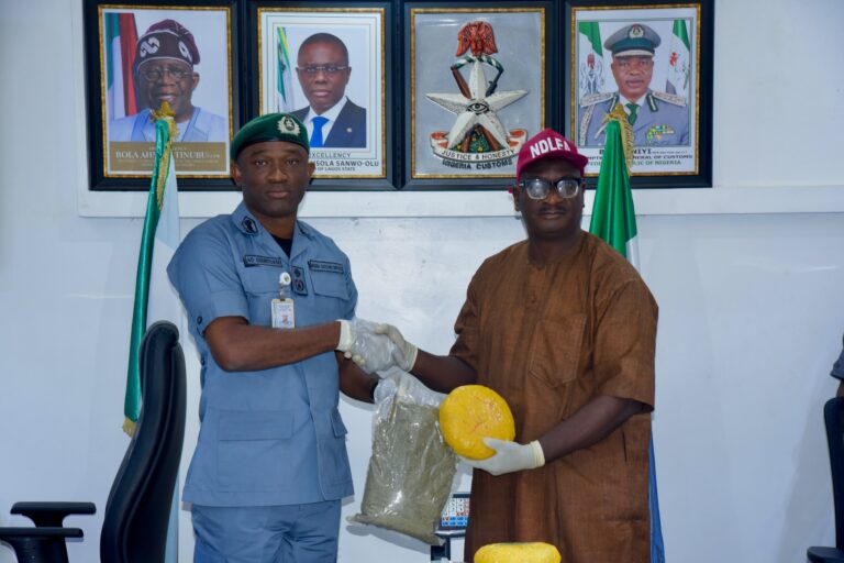 Customs FOU ‘A’ hands over ₦511.4m seized pharmaceuticals, illicit drugs to NAFDAC, NDLEA