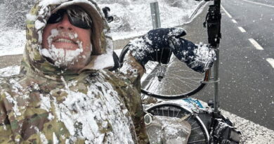 British man returns to UK after 28-year walk round the world