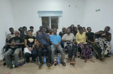 Rescued 20 prospective NYSC members arrive Ibadan