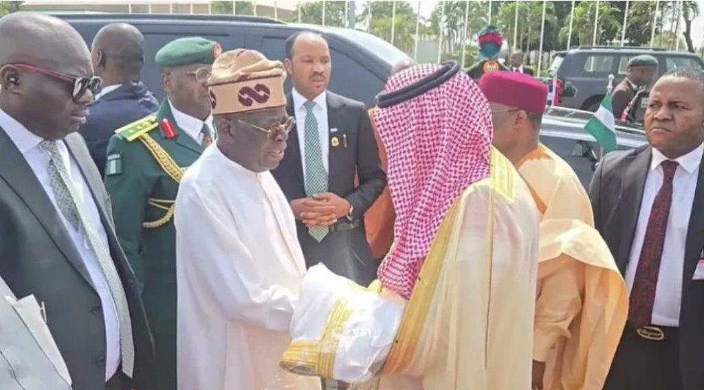 Video: Tinubu departs Abuja for Saudi Arabia to perform Umrah