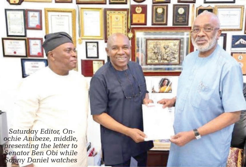 ‘National Peace Committee was my baby,’ Senator Ben Obi reveals origins of Abuja Peace Accord