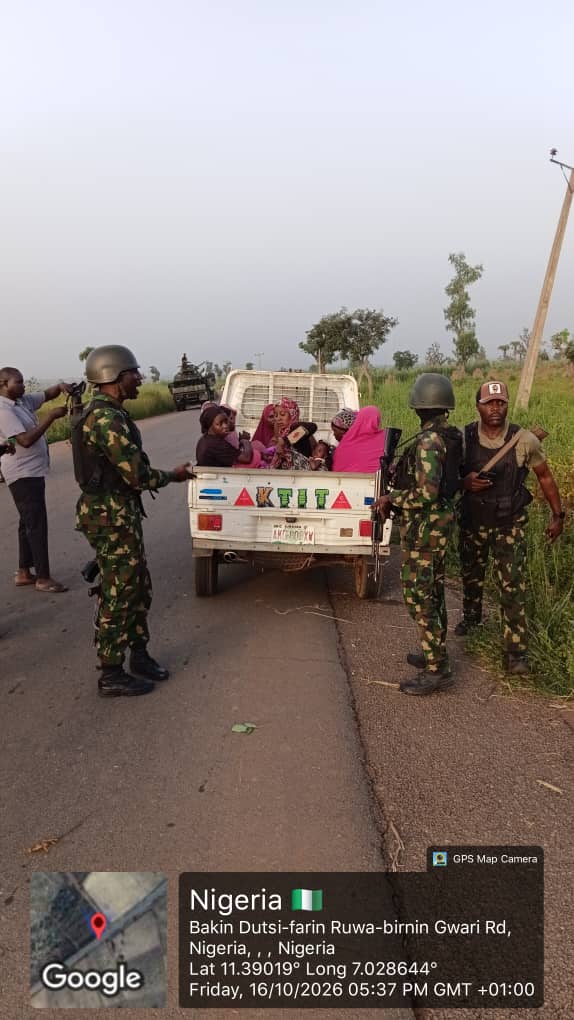 Troops rescue 27 kidnapped victims in Katsina, recover motorcycles