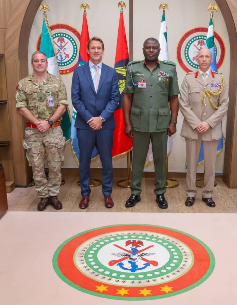 UK reaffirms commitment to deepen defence, security partnership with Nigeria
