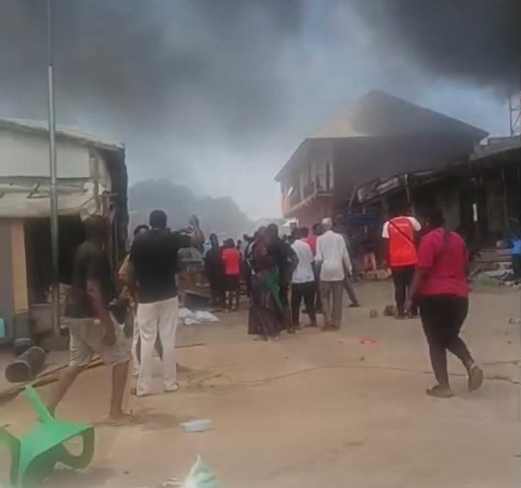 Fire destroys shops, goods at Abuja’s Kugbo furniture market