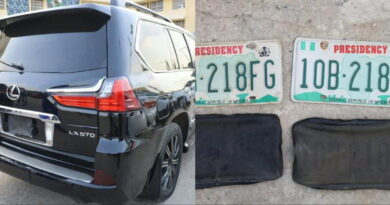 FCT Police intercept SUV with concealed presidency number plate