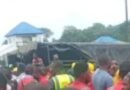 Workers protest at coastal highway site in Cross River