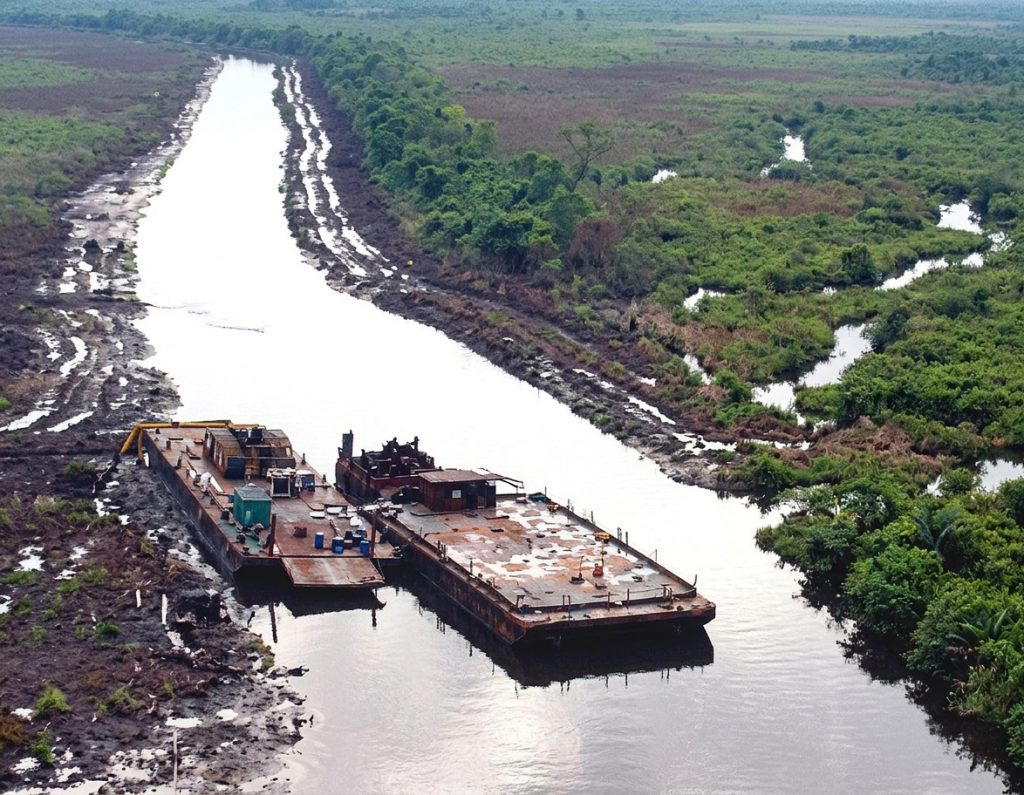 Oil Spill in Delta: When environment is destroyed from within and without - black tide ‘swallows 216 communities’