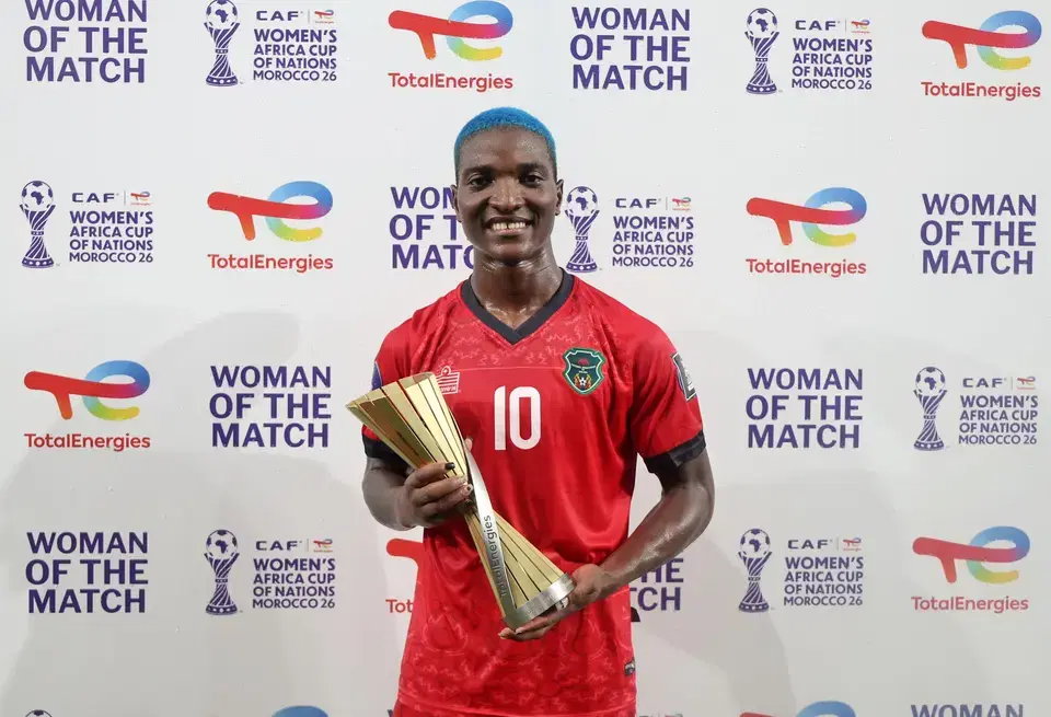 Temwa Chawinga becomes first African woman to finish in Ballon d’Or top 10